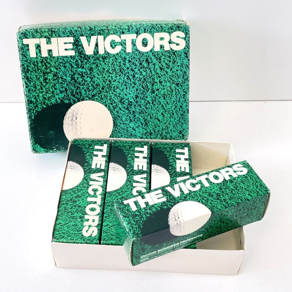Boxed Dozen Vintage "The Victors" Golf Balls - c.1970s - Unused