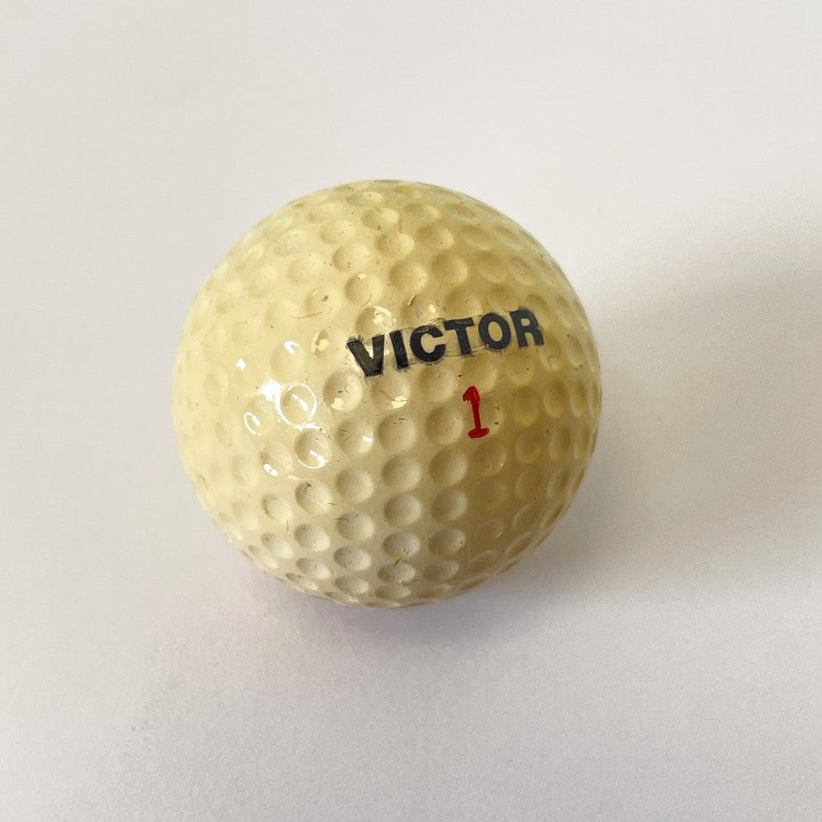 Boxed Dozen Vintage "The Victors" Golf Balls - c.1970s - Unused