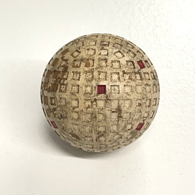 Vintage "Spalding Kro-Flite" Square Mesh Golf Ball - c.1920s