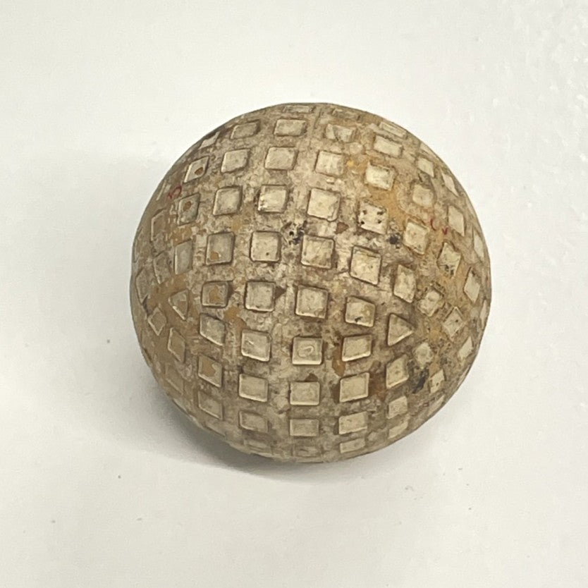 Rare Vintage Golf Ball Developemnts "GBD" Square Mesh Golf Ball c1930