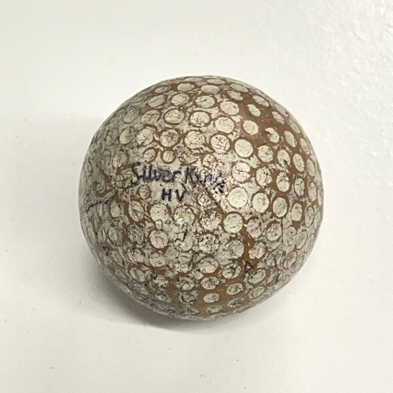 Vintage Silver King "HV" Golf Ball - c.1930