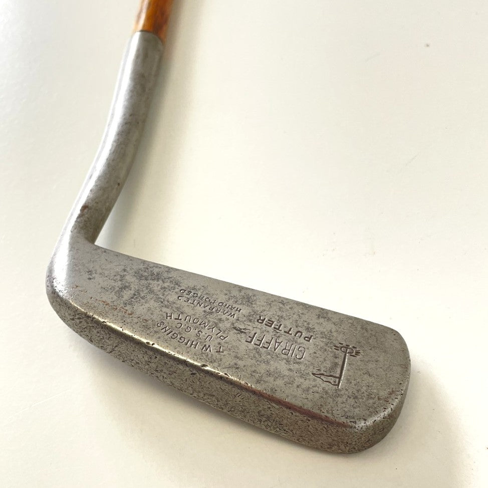 James Spence/Forgan & Son - Giraffe Putter - T.W. Higgins U.S.G.C. Plymouth - c.1925