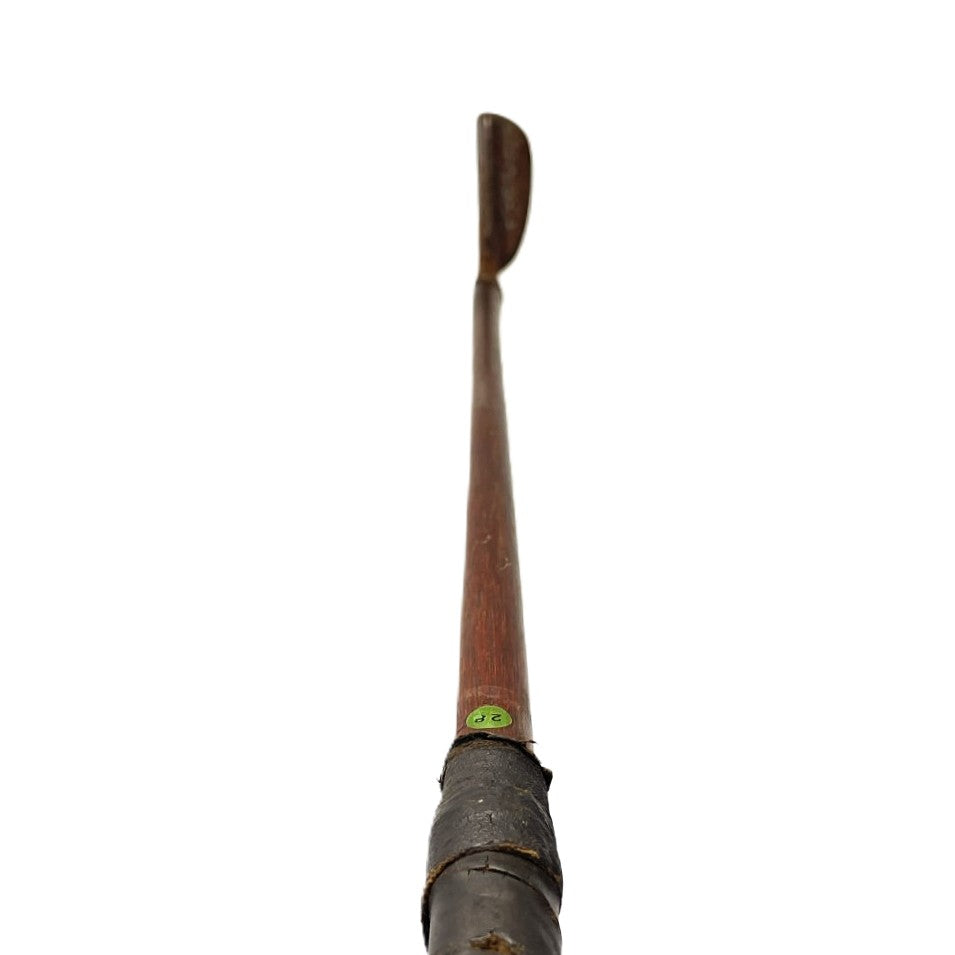 Rare W. Gibson, Kinghorn - Flat Shafted Medium Lie Putter - c.1910