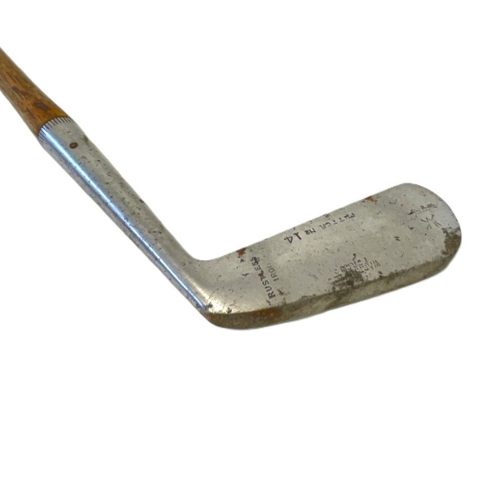 Vicker's Ltd - "Rustless Iron" Putter No.14 - c.1925