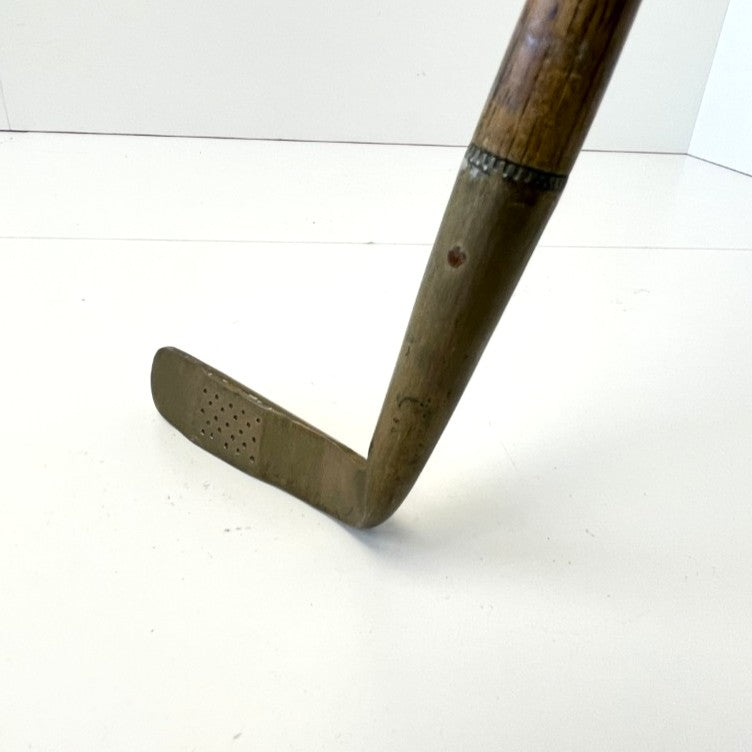 Hickory Shafter Offset Head Putter c.1920
