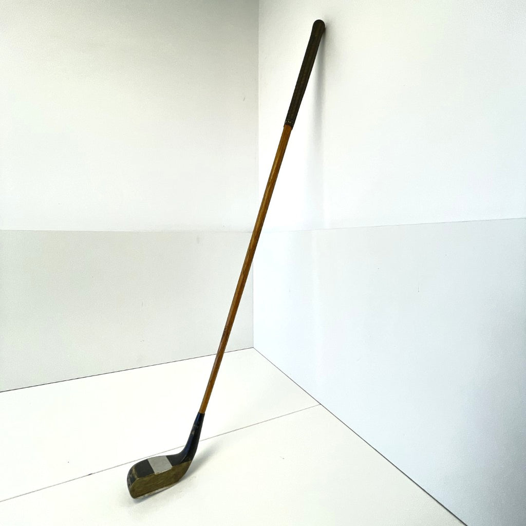 Mallet Style Hickory Shaft Putter - R/H