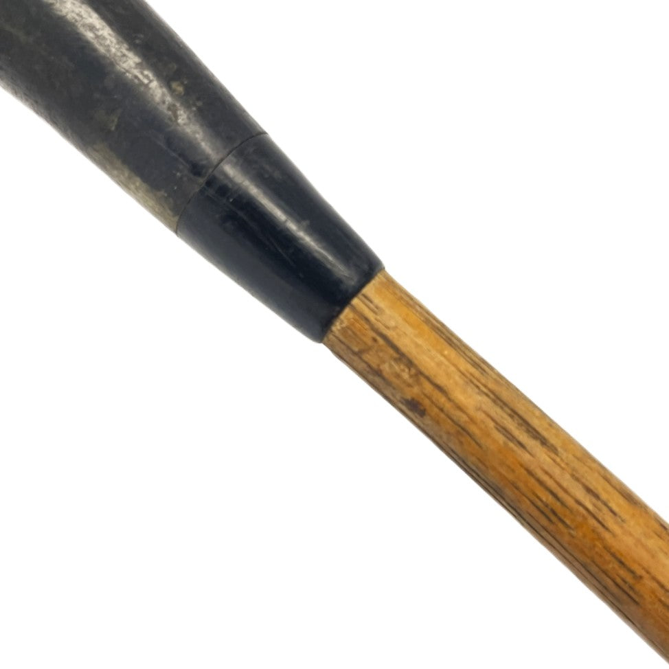 Mallet Style Hickory Shaft Putter - R/H