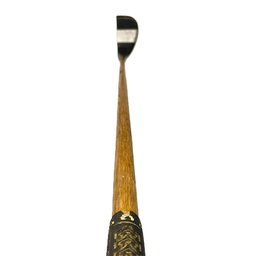 Mallet Style Hickory Shaft Putter - R/H