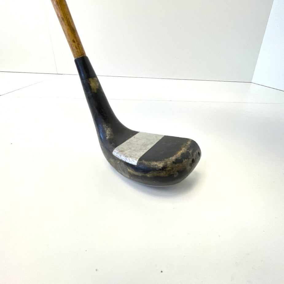 Mallet Style Hickory Shaft Putter - R/H