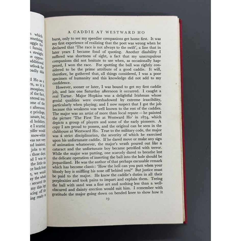 Rare 1st Edition - Golf: My Life's Work by J. H. Taylor - 1943