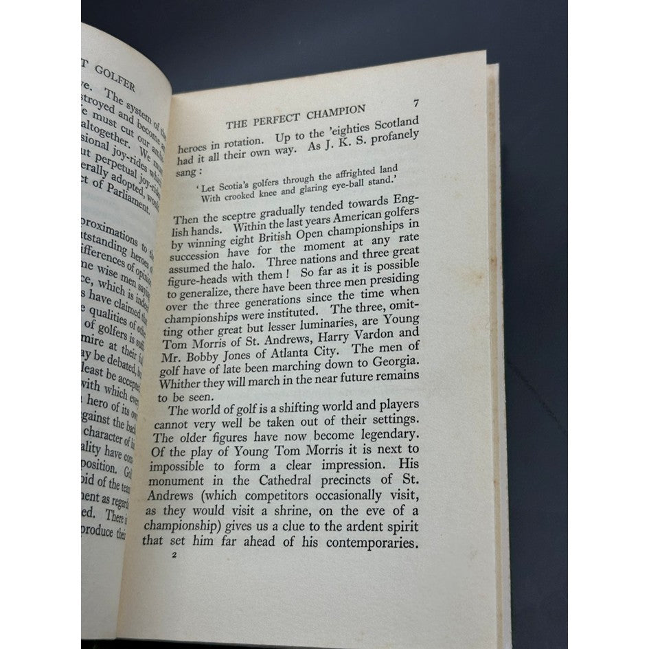 The Perfect Golfer by H. N. Wethered - 1st Edition 1931
