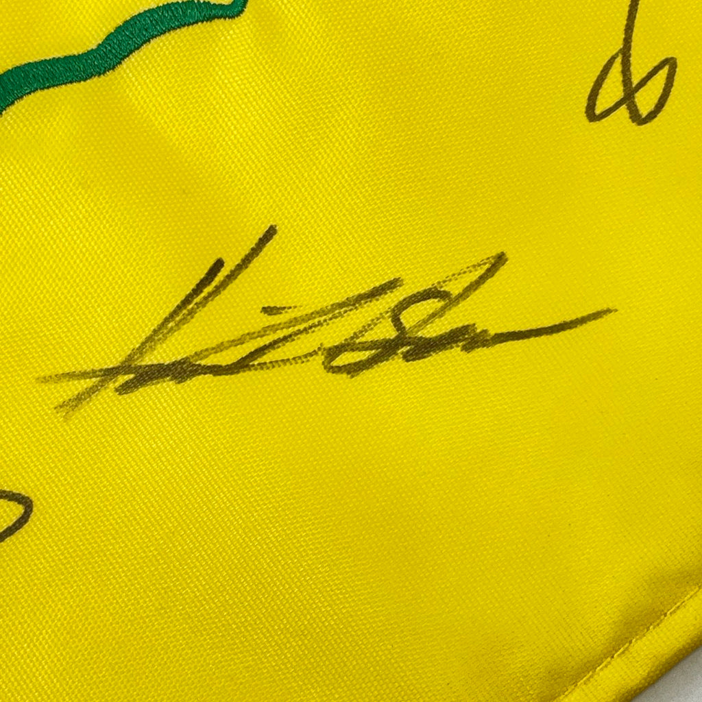 2007 Masters Tournament Pin Flag Signed by Multiple Players