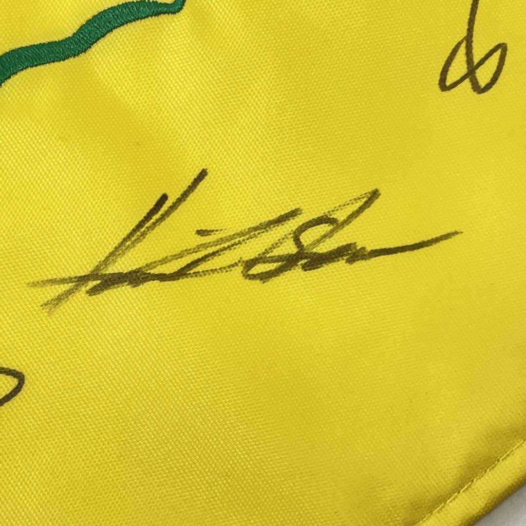 2007 Masters Tournament Pin Flag Signed by Multiple Players