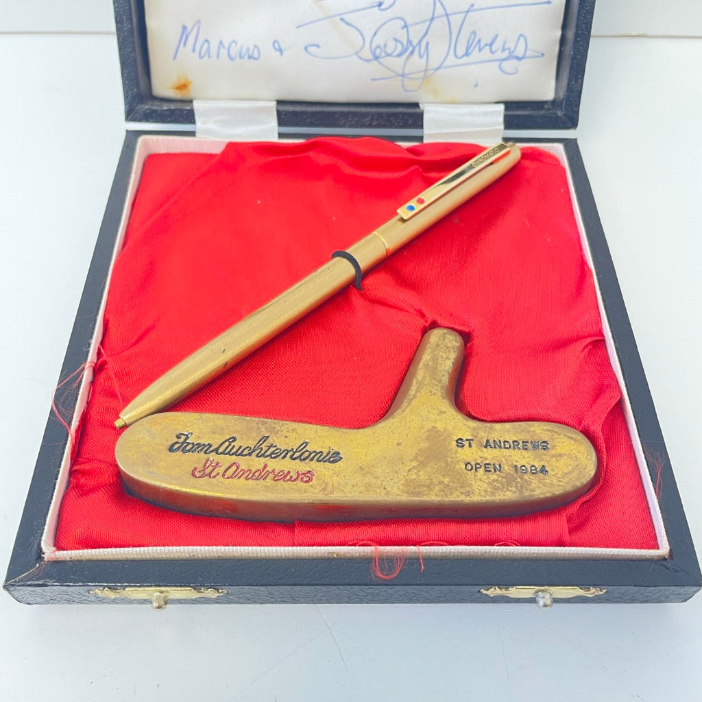 J.B. Halley & Co Ltd - Tom Auchterlonie St Andrews 1984 Open Championship Commemorative Gift Set
