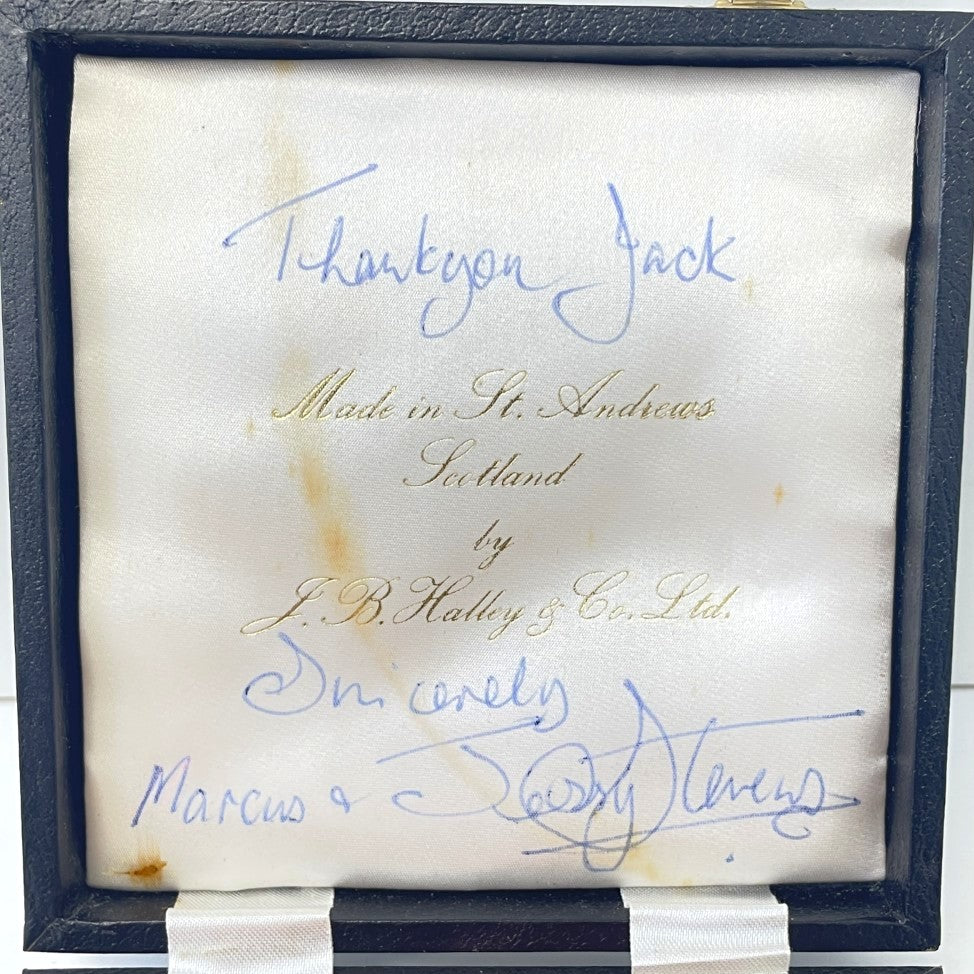 J.B. Halley & Co Ltd - Tom Auchterlonie St Andrews 1984 Open Championship Commemorative Gift Set