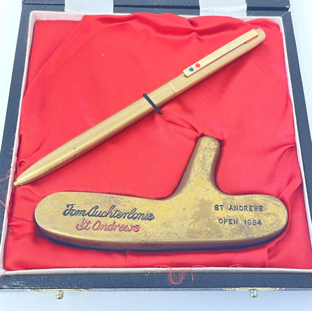 J.B. Halley & Co Ltd - Tom Auchterlonie St Andrews 1984 Open Championship Commemorative Gift Set