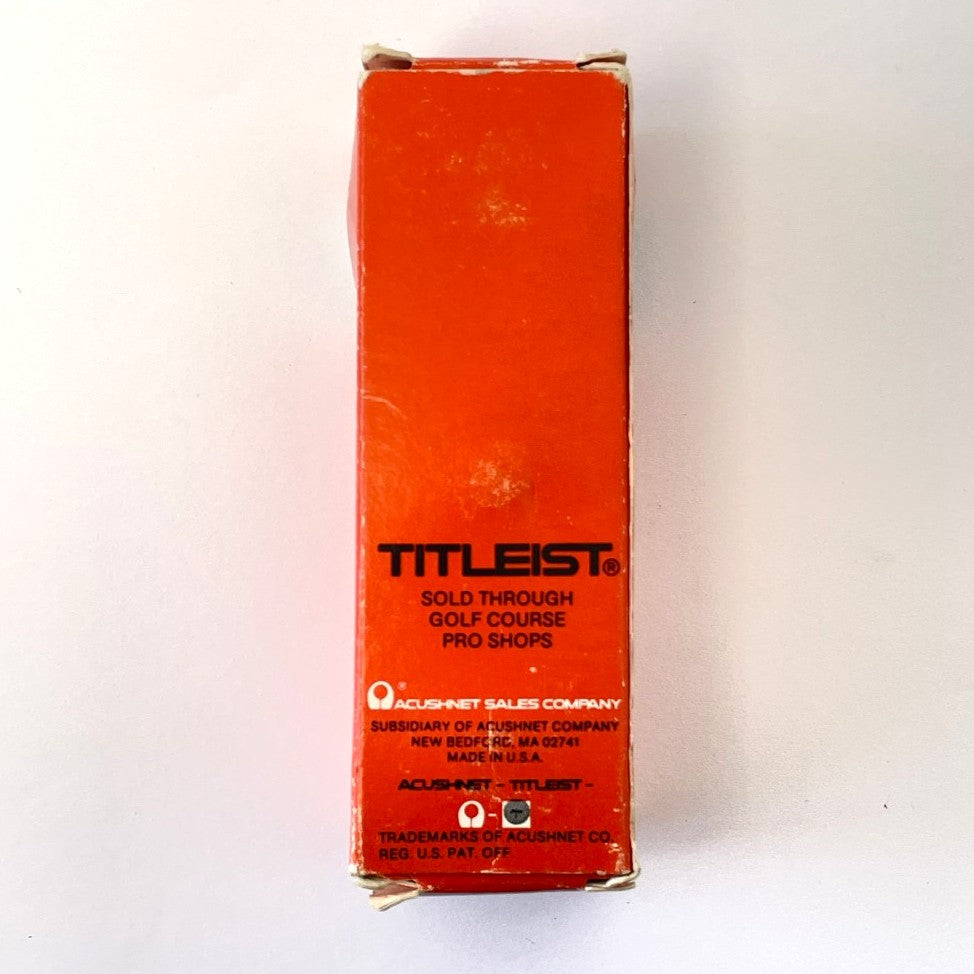 Vintage Titleist DT Golf Balls - 3 Ball Sleeve - Unused