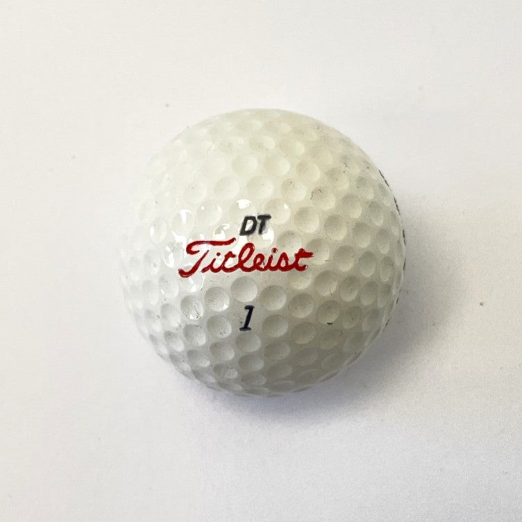 Vintage Titleist DT Golf Balls - 3 Ball Sleeve - Unused