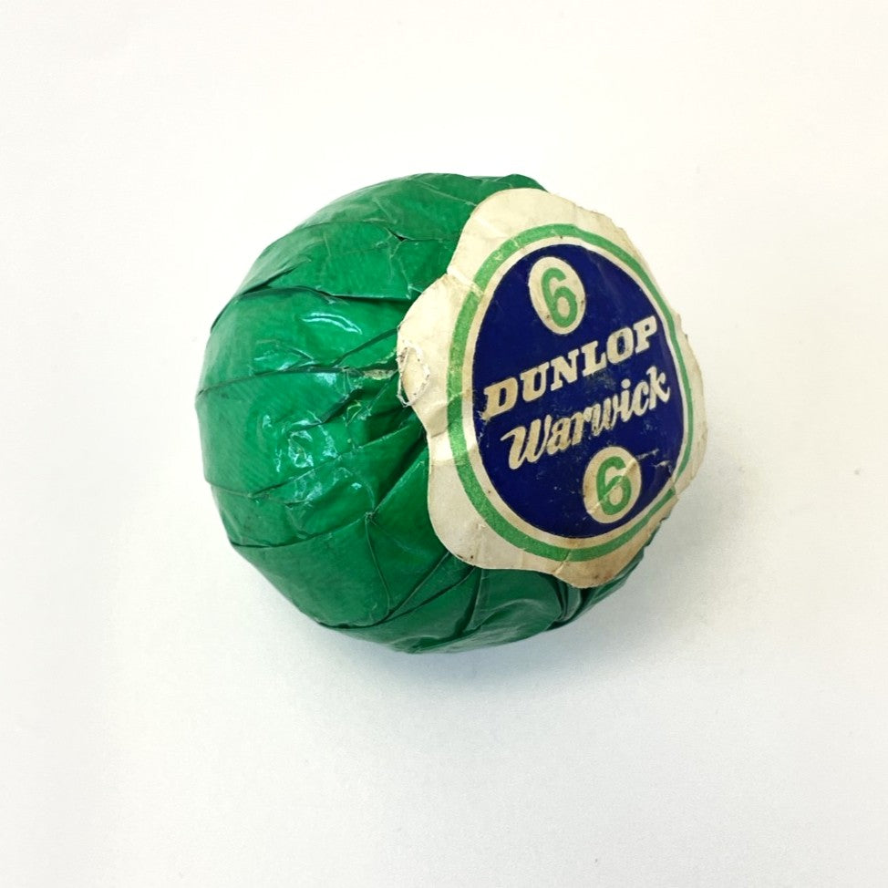 Vintage Dunlop Warwick No.6 Golf Ball - Wrapped & Unused