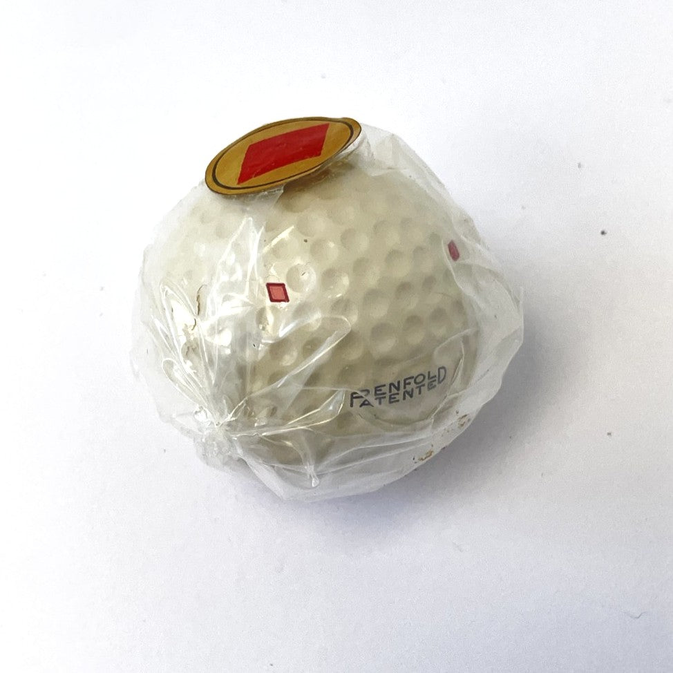 Box of 8 Vintage Penfold Patented Golf Balls c.1950