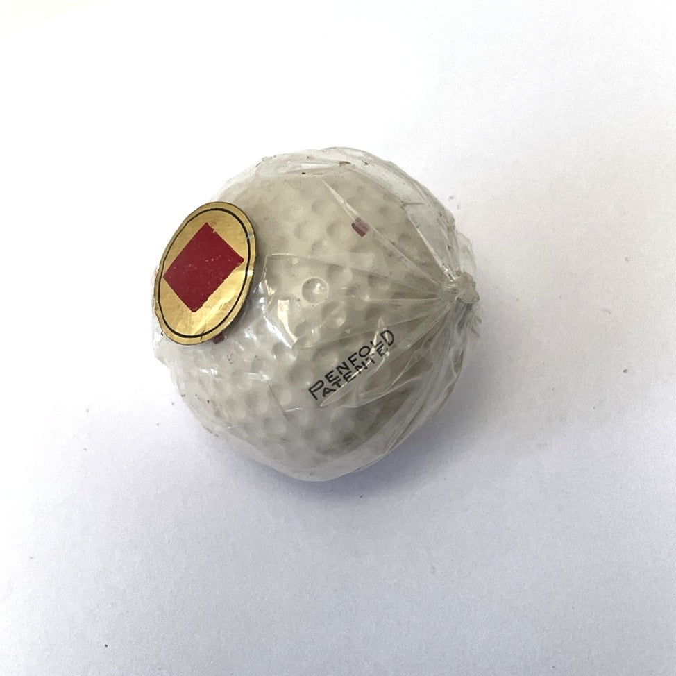 Box of 8 Vintage Penfold Patented Golf Balls c.1950