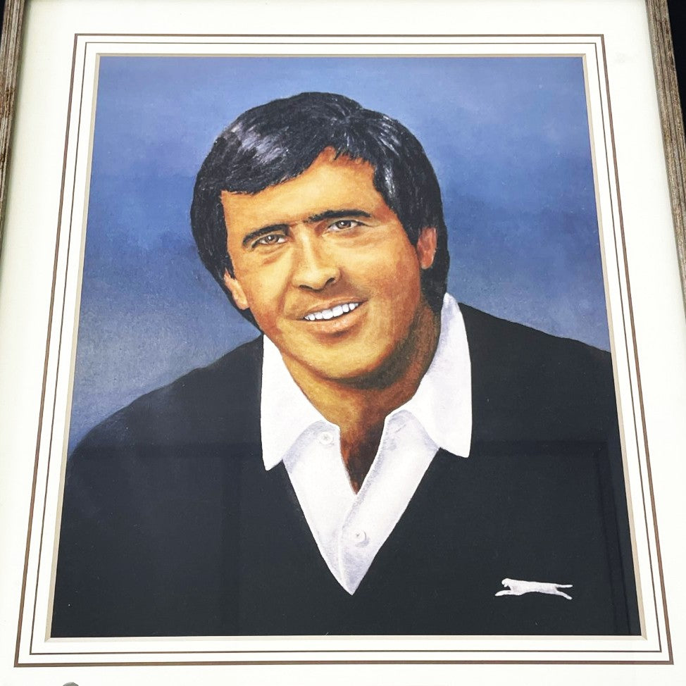 Framed Print - Severiano "Seve" Ballesteros - by Bill Waugh