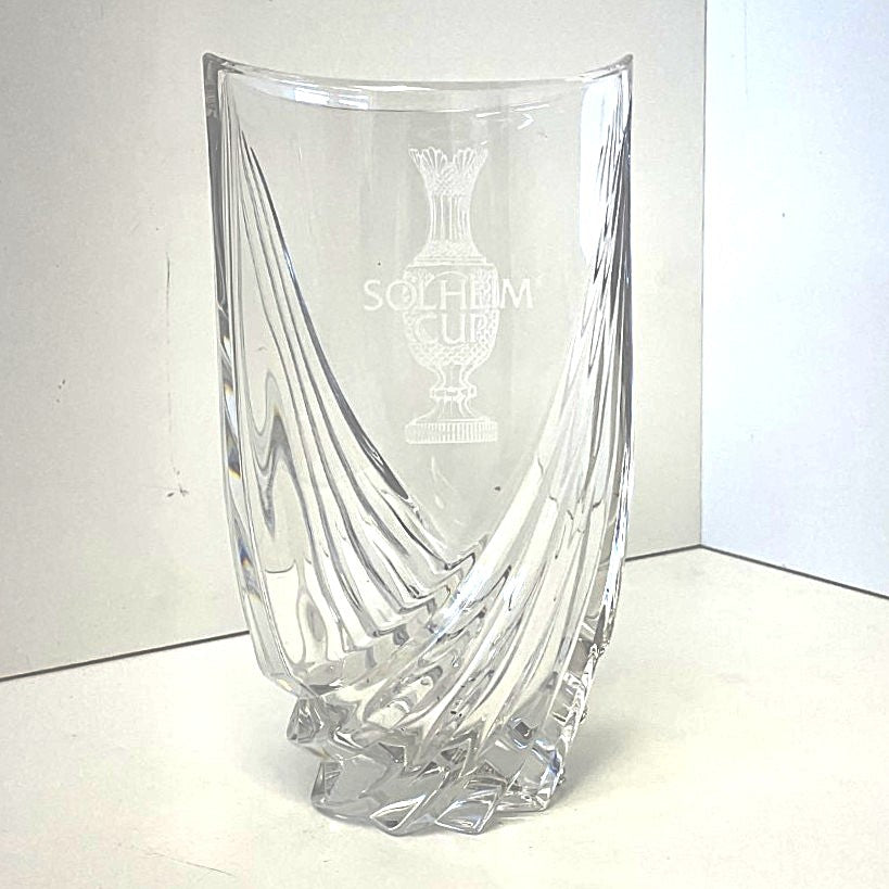 Solheim Cup Crystal Vase