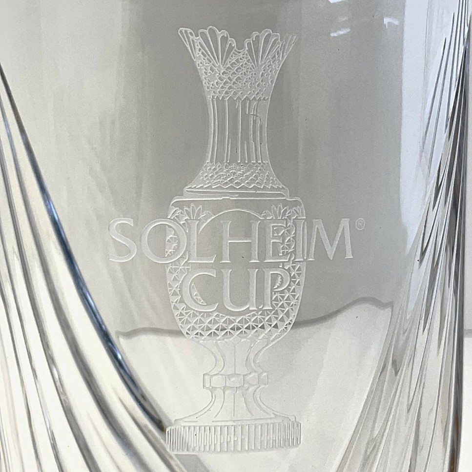 Solheim Cup Crystal Vase