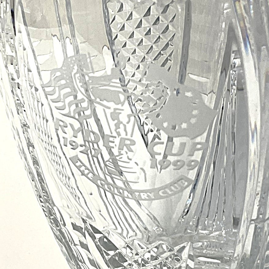 1999 Ryder Cup - The Country Club Brookline USA - Crystal Vase