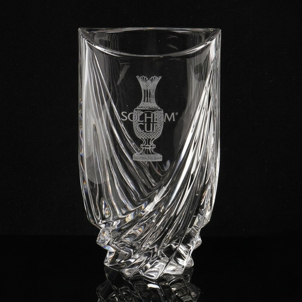 Solheim Cup Crystal Vase