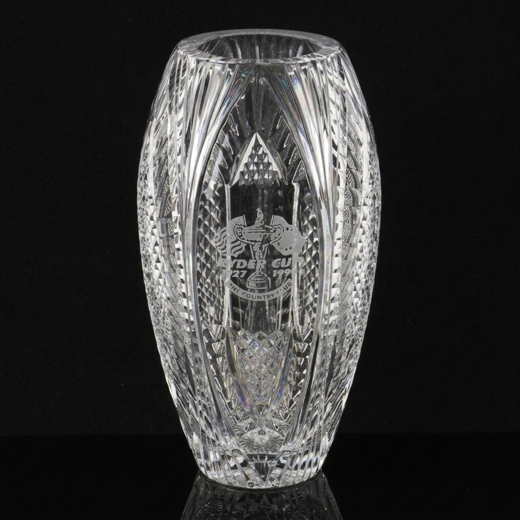 1999 Ryder Cup - The Country Club Brookline USA - Crystal Vase