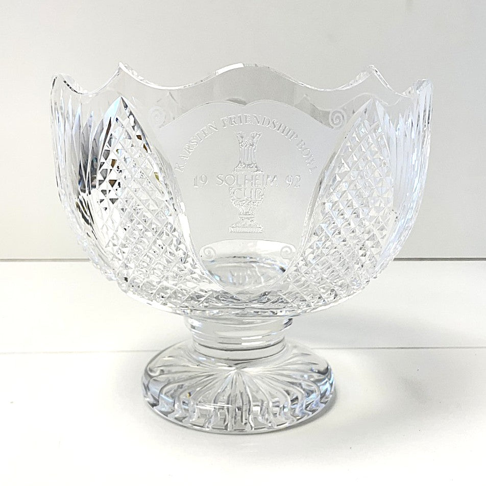 1992 Solheim Cup - 'Karsten Friendship Bowl' - Crystal Glass Bowl