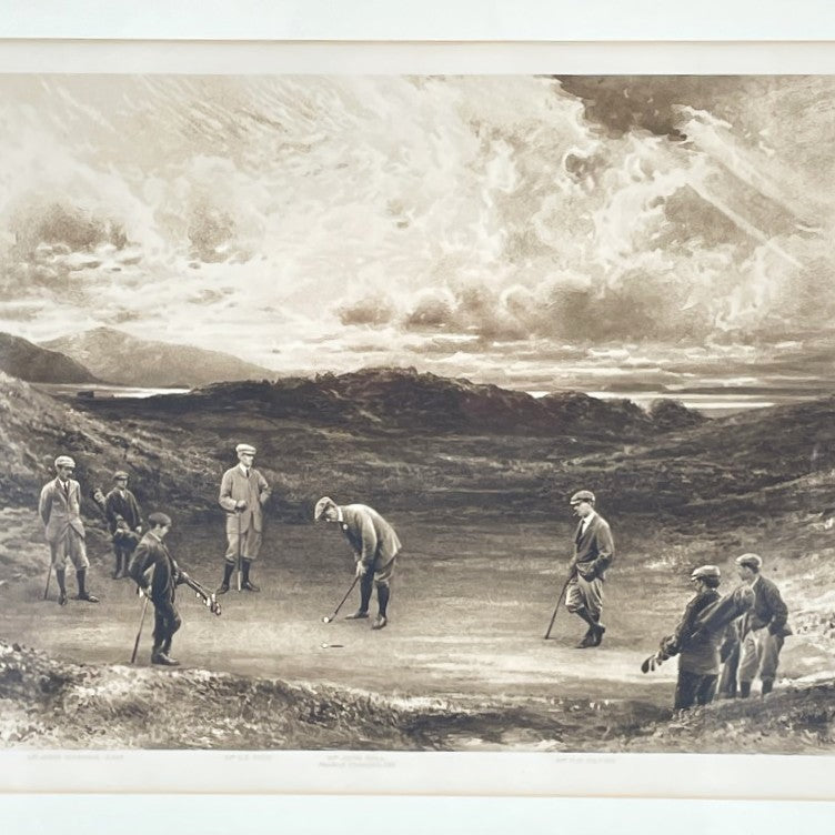 Framed Print - Life Association of Scotland - "Hoylake – Punch Bowl Hole" by Michael Brown