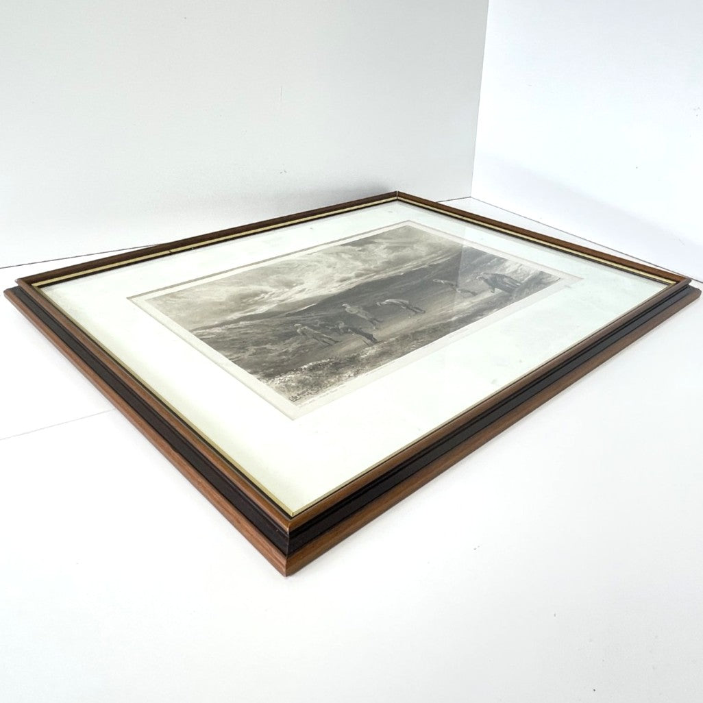 Framed Print - Life Association of Scotland - "Hoylake – Punch Bowl Hole" by Michael Brown