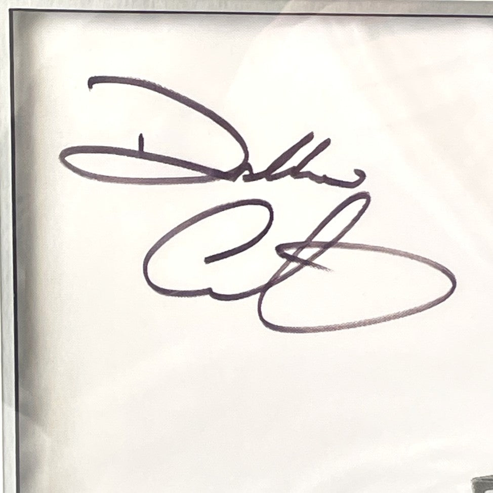 Ryder Cup 2016 Hazeltine - Framed Signed Pin Flag by European Captain Darren Clarke