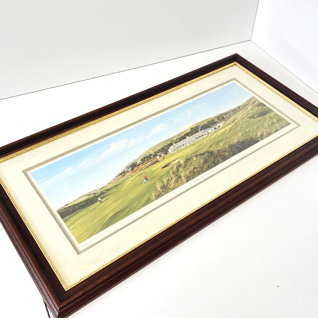 Framed Limited Edition Print - "Saunton - The Hidden Jewel" by Peter Swales - No.109/600