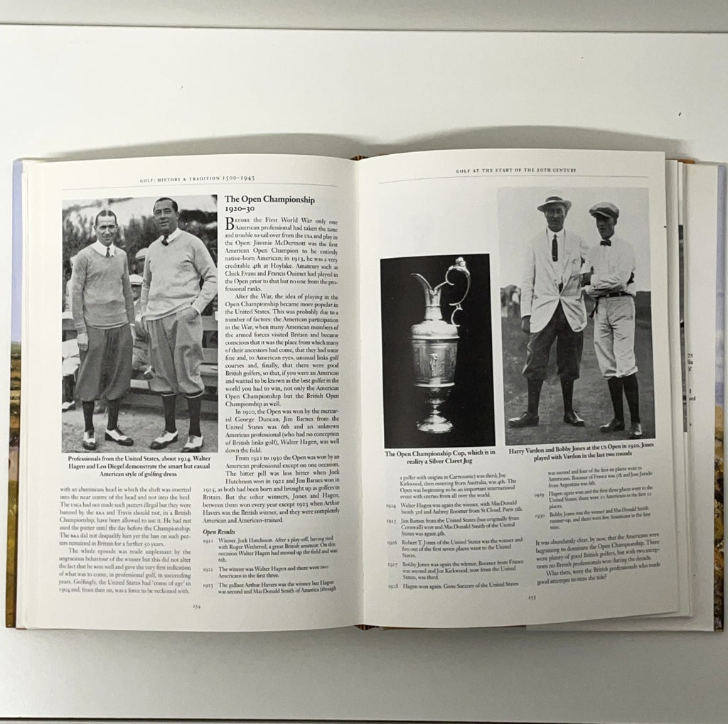 Golf History & Tradition 1500-1945 by David Stirk (Signed Copy)