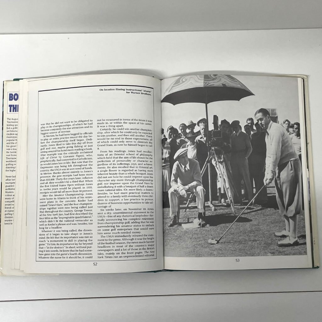 Bobby Jones And The Masters by Charles Price