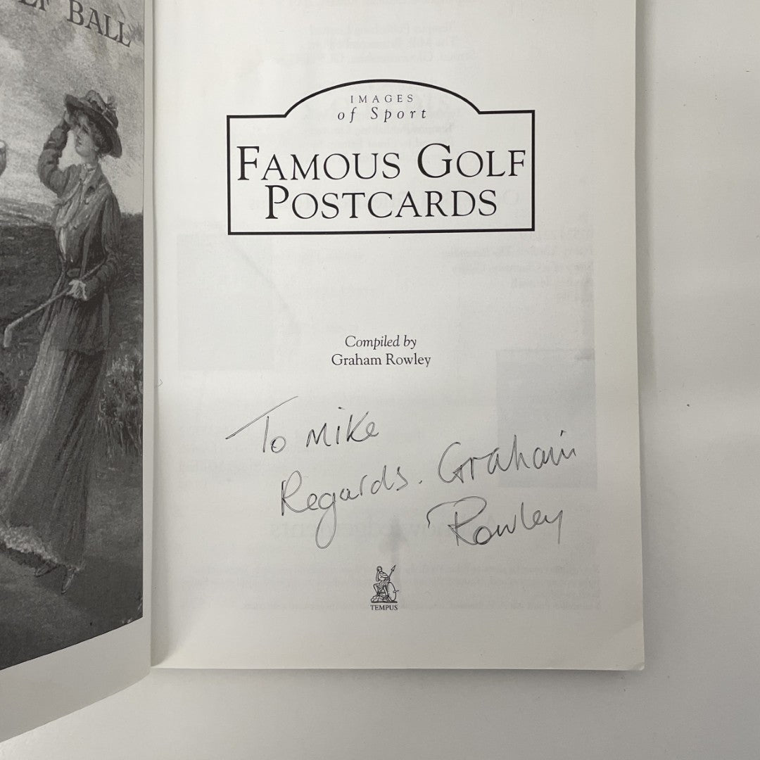 Famous Golf Postcards (Images of Sport Series) by Graham Rowley