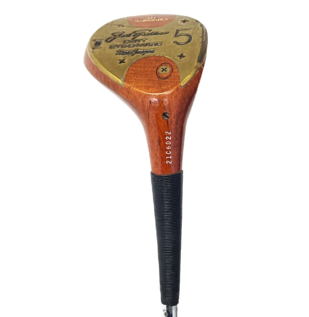 MacGregor Jack Nicklaus "845T Eye-O-Matic" Oil Hardened Persimmon Fairway Woods - 3 & 5 Wood