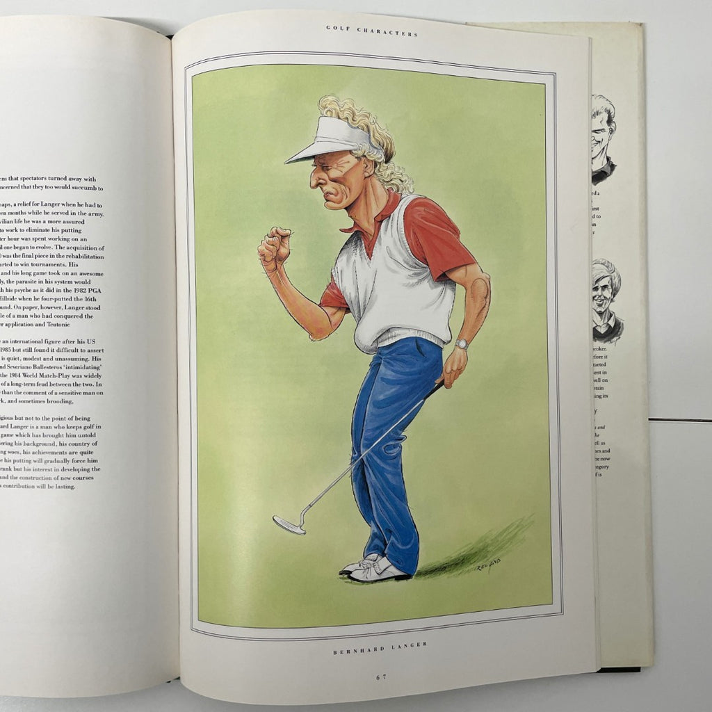 Golf Characters - Caricatures by John Ireland Text by Chris Plumridge