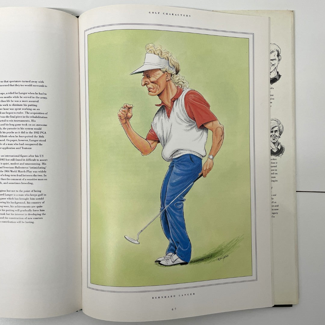 Golf Characters - Caricatures by John Ireland Text by Chris Plumridge