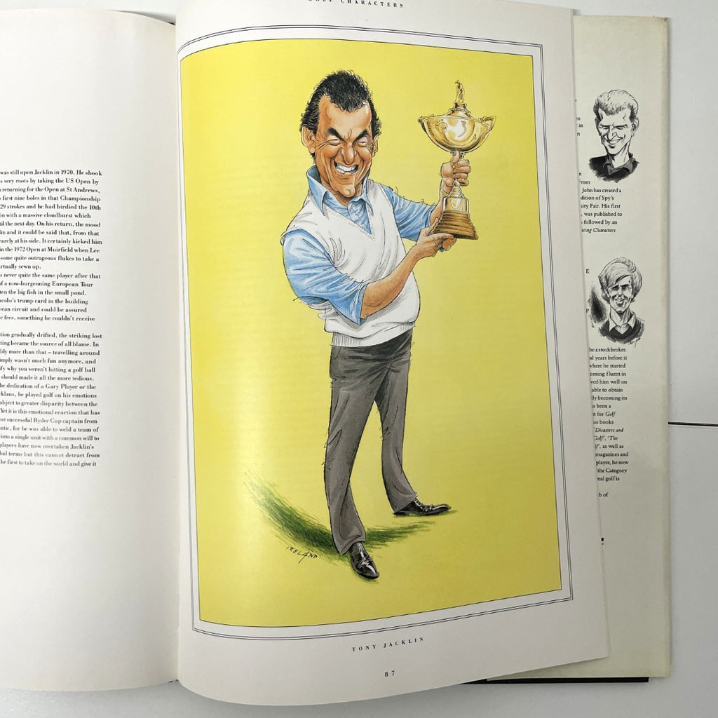 Golf Characters - Caricatures by John Ireland Text by Chris Plumridge