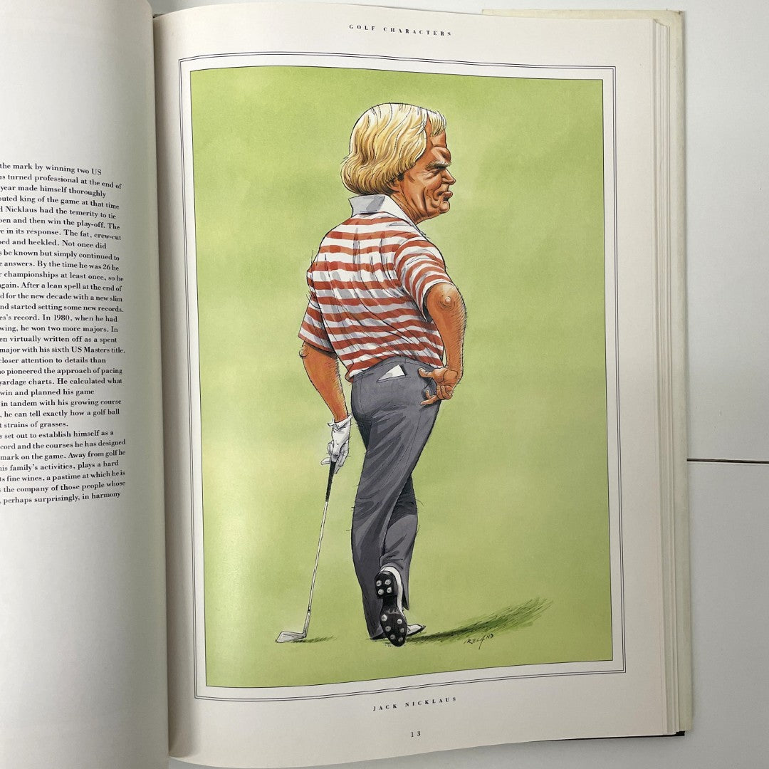 Golf Characters - Caricatures by John Ireland Text by Chris Plumridge