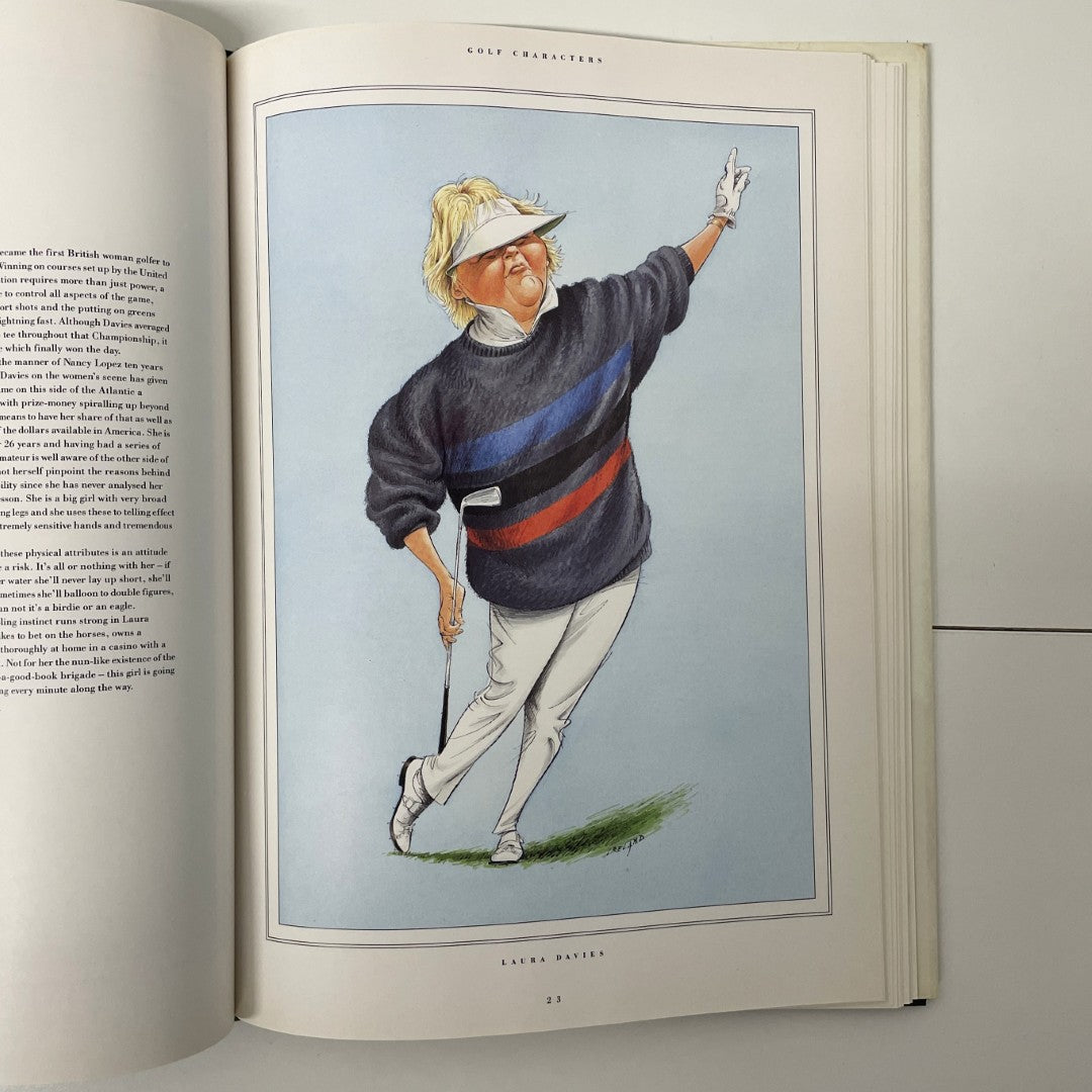Golf Characters - Caricatures by John Ireland Text by Chris Plumridge