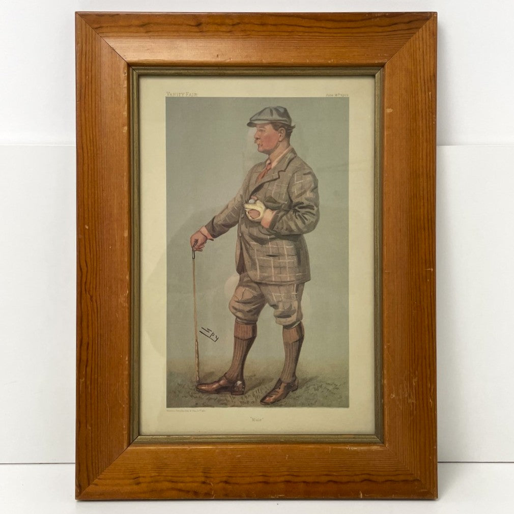 Framed print - Vanity Fair Spy Cartoon - Ward, Sir Leslie (SPY): ‘Muir-Ferguson’