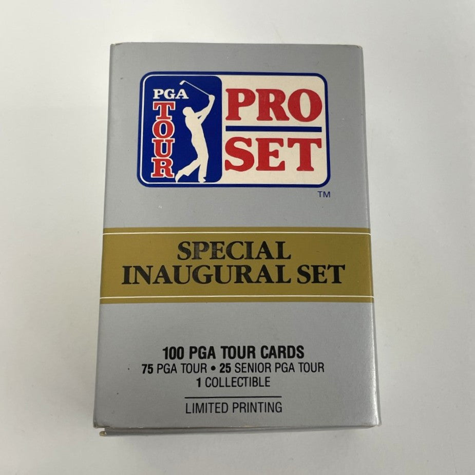 1990 Pro Set PGA Tour "Special Inaugural Set" Trading Cards
