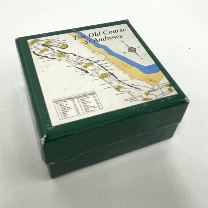 The Old Course St. Andrews Magnificent Mouchoirs Golf Ball Cufflinks