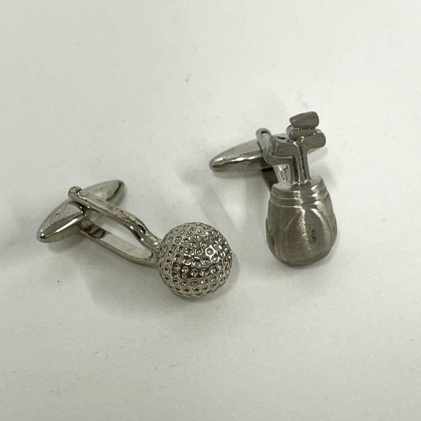 Celio Club - Cufflinks - Golf Ball and Golf Bag