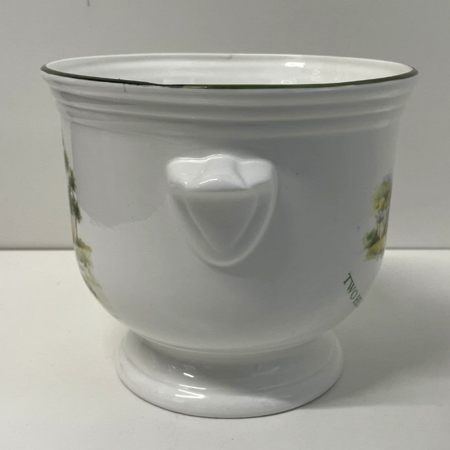 DJC Golfing Collectables - Fine Bone China Pot - Golfing Decoration
